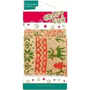 Decorative Cotton Webbing Tape 1 m, Craft with Fun — model 306121