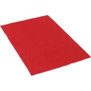 Decorative Felt Sheets Penword 20×30 cm, Pack of 10 — Red