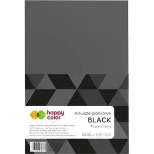 Foam Sheets A4 5 pcs, black — Happy Color (AD871HA)