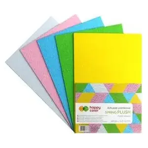 Foam Sheets A4 5 pcs Spring Plush — Happy Color (MPN 376326)