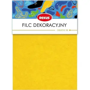 Decorative Felt Sheets A4 10 Colors — Beniamin (set)
