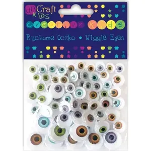 DP Craft movable craft eyes, natural mix — decorative movable eyes for crafts and models