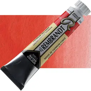 Акварельная туба Artequipment Rembrandt Cadmium Red Deep 306 — художественная акварель