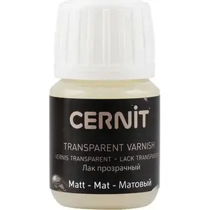 Matēta laka polimēra mālai Cernit 30 ml – aizsargpārklājums