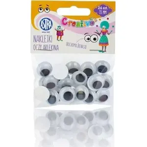 Self-adhesive eyes Astra 15 mm — Astra Oczy Arlekina
