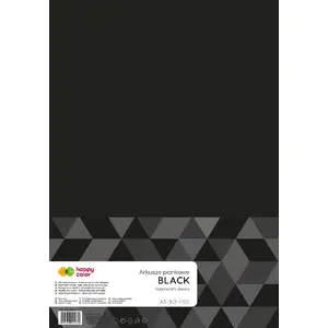 Foam Sheets A3 5 pcs Black, Happy Color (MPN 638552)