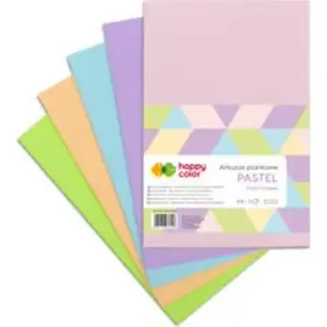 Foam Sheets A4 Pastel 5 colors, Happy Color (pack of 5) — craft foam panels