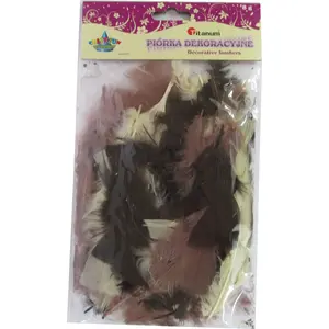 Decorative Feathers Titanum 8 g (packet) - craft and décor embellishments