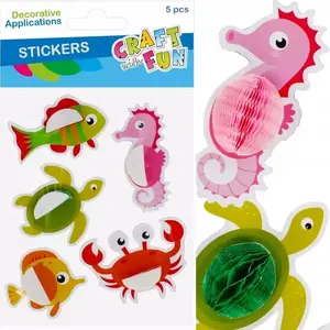 Craft with Fun decorative stickers Ocean Harm set of 5 – CF770