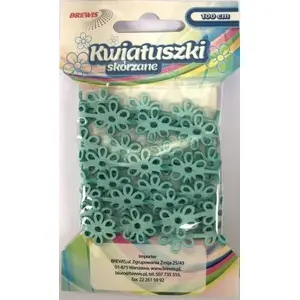 BREWIS chain with floral beads 1 m KSL3 blue