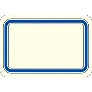 Decorative Stickers ROSSI ETK 037 Blue set of 4