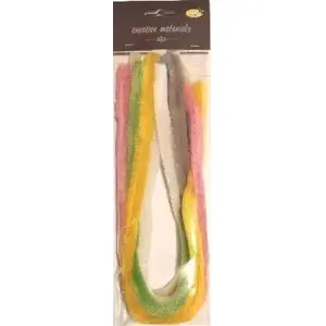 Chenille Stems (Pipe Cleaners) folia 15 mm pastel colors, set of 7