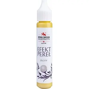 KOH-I-NOOR perlamutra zelta Pisak marķieris, 30 ml — metāliskais radošais krāsojums