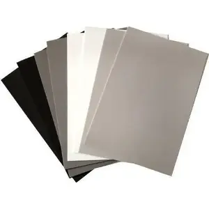 Foam Sheets Happy Color gray and black 20x30 cm, 8 sheets