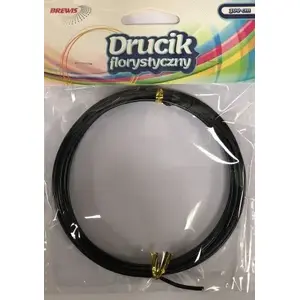 Floral Wire BREWIS DF8 3 m black — BREWIS floral wiring, model AC058BRW