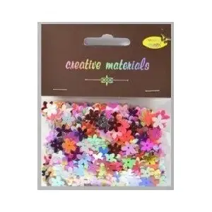 Sequins flowers 11 mm 20 g, creativ company, model 592488