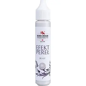 Marķieris ar pērļojošu efektu KOH-I-NOOR balts 30 ml