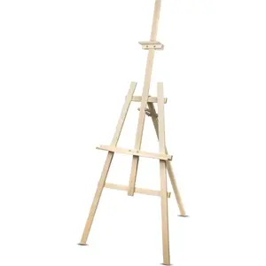 Easel VidaXL WOODOK painting easel 150 cm, stable beech wood, for adults and children