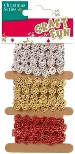 Decorative Tape Craft with Fun 3 rolls × 1 m — assorted designs