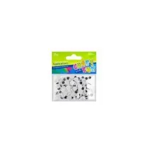 Decorative Craft Eyes set, Craft with Fun 100 pieces (model 128445)
