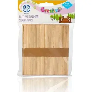 Wooden sticks Astra 50 pcs — pine bridge (Astra, model 329747)