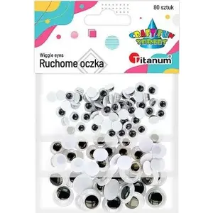 Titanum eye pads without glue and lashes mix, 80 pcs – Titanum 424127