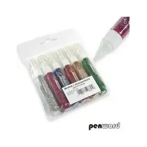 Polsirhurt Brokat with Dispenser, Loose Glitter 6 Colors, Polsirhurt POLS1185
