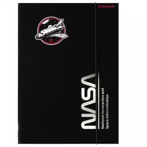 Folder with Elastic Closure STARPAK STK TEC184, A4, PVC, pack 10/100