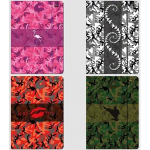 Folder with elastic band Bee-bee Teczka A4 Camouflage — A4 document organizer