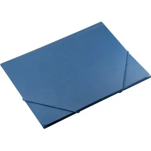 Folder with elastic band Titanum A4 blue (TITA3046) — document holder for A4 sheets
