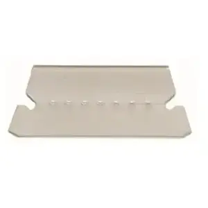 Index tabs for hanging folders Donau set of 5, white