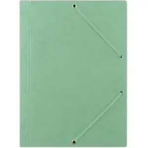 Folder Donau Teczka A4 preshpan with elastic closure, green