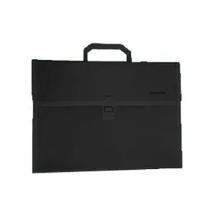 Briefcase/Document Bag Penmate PP-412 with handle, 12 compartments, black
