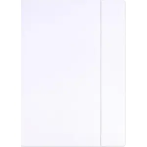 Document folder with elastic band A4 Cetus-Bis — white