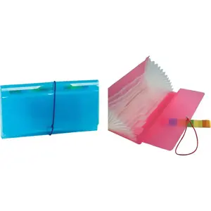 Folder with dividers Centrum Teczka B6 mix 89016 — document organizer A6/B6 size