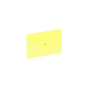 Document folder Grand A4 with snap fastener, yellow, model 198296