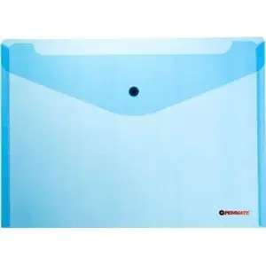 Penmate A4 snap envelope, blue — Penmate Koperta na zatrzask A4 niebieska PP-231