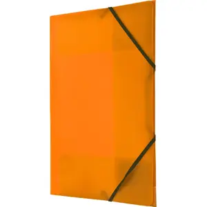 Document folder Tetis Teczka PP with elastic corner A4 orange