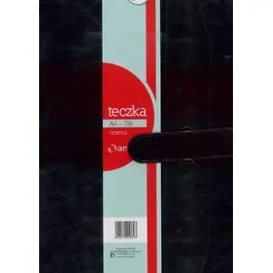 Folder A4 Antra Teczka A4 718 black – document folder, A4 size, black