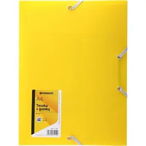 Folder with Elastic Band Penmate PP-101 A4, yellow — model 315715