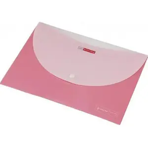 Envelope folder Panta Plast Focus A4 with 2 pockets, pink