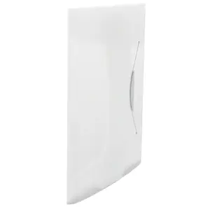 Folder ESSELTE 3-flap Vivida PP A4, polypropylene, white, 233×320×8 mm