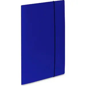 Folder with Elastic Band VauPe A4, 20 mm spine, Blue