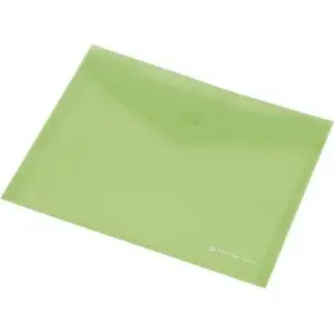Panta Plast envelope Focus C4534 A5 transparent green, model 0410-0036-04