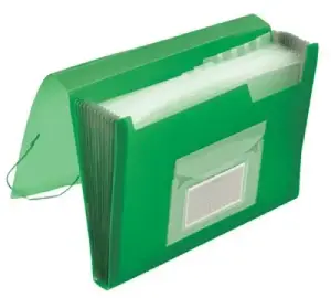 Binder divider Q-Connect KF02480 Green A4, 1 piece