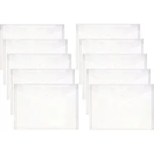 Document folder Centrum A4 with snap fastener, polypropylene 0.16 mm, mixed colors