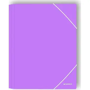 Document folder TEKA Teczka A4 with elastic band, PP plastic, violet
