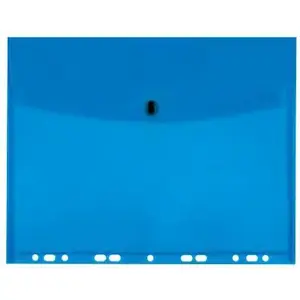 A4 Hanging Envelope Folder Biurfol BF5384, blue — suspended file for A4 documents