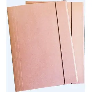 Wektor A4 Kraft Eco Document Folder — pack of 10, recyclable kraft paper
