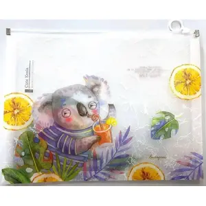 Document folder Fresh Koala FRESH A4+ with plastic zipper, model 456989